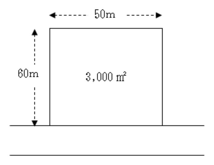 地積規模の大きな宅地の評価－計算例⑤（倍率地域に所在する宅地の場合）